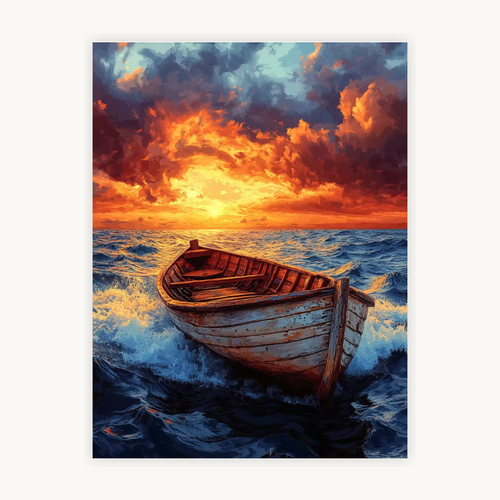 BARCA ATARDECER
